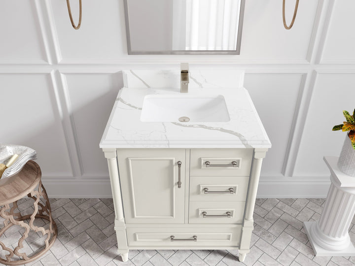 Aberdeen 30 in. W x 22 in. D Single Sink Bathroom Vanity - photo 23
