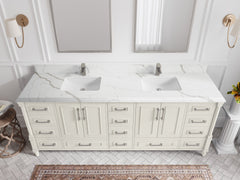 Aberdeen 84 in. W x 22 in. D Double Sink Bathroom Vanity - photo 22