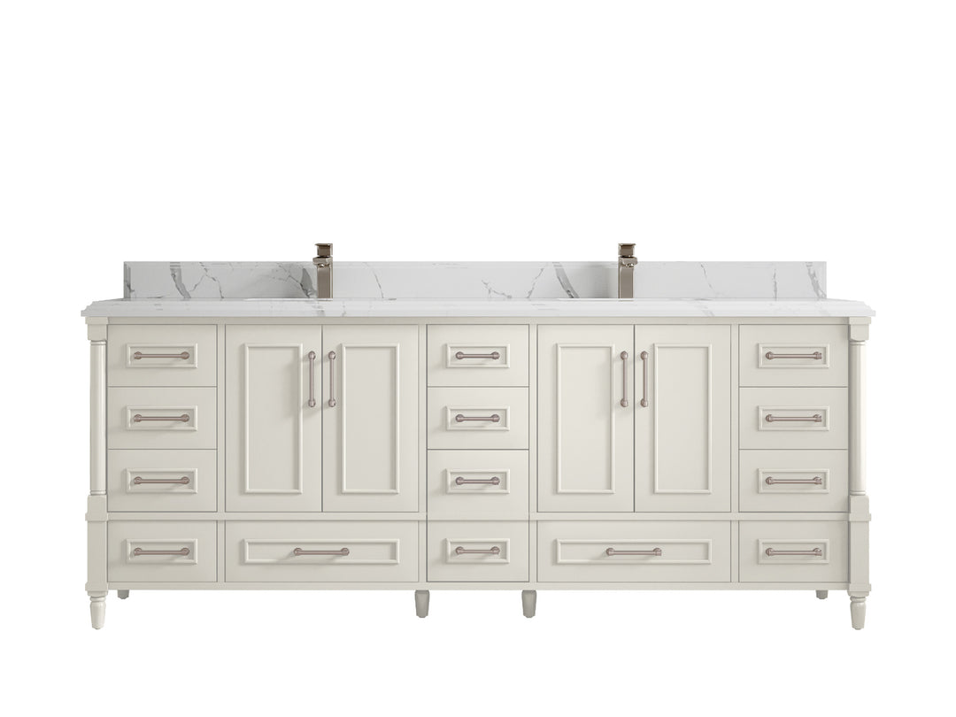 Aberdeen 84 in. W x 22 in. D Double Sink Bathroom Vanity