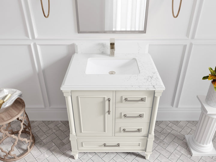 Aberdeen 30 in. W x 22 in. D Single Sink Bathroom Vanity - photo 25