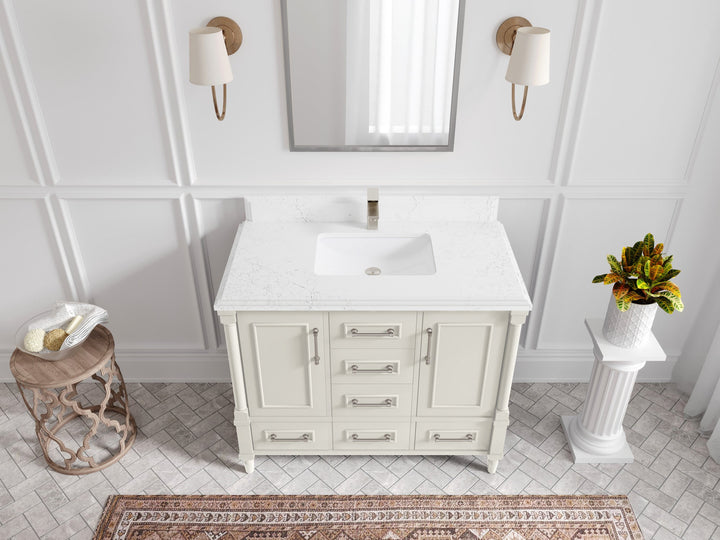 Aberdeen 42 in. W x 22 in. D Single Sink Bathroom Vanity - photo 23