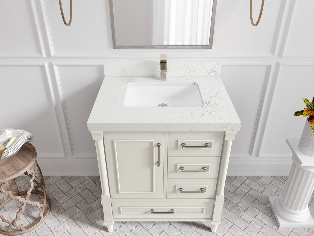 Aberdeen 30 in. W x 22 in. D Single Sink Bathroom Vanity