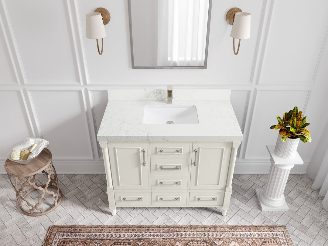 Aberdeen 42 in. W x 22 in. D Single Sink Bathroom Vanity