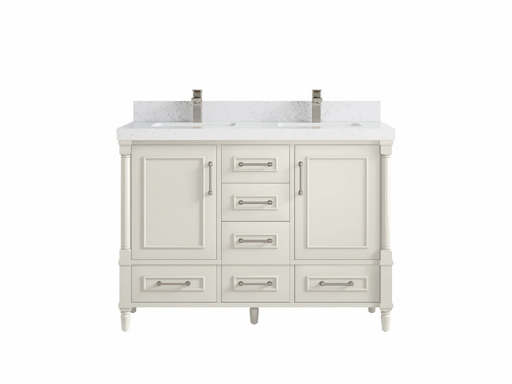 Aberdeen 48 in. W x 22 in. D Double Sink Bathroom Vanity - photo 14