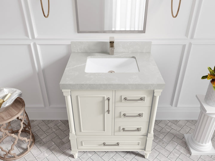 Aberdeen 30 in. W x 22 in. D Single Sink Bathroom Vanity - photo 31