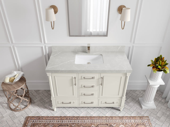Aberdeen 48 in. W x 22 in. D Single Sink Bathroom Vanity - photo 32