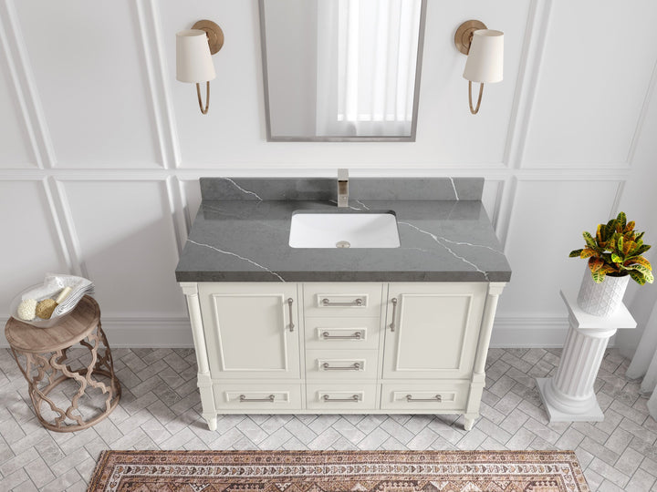 Aberdeen 48 in. W x 22 in. D Single Sink Bathroom Vanity - photo 34