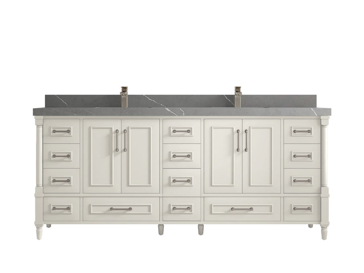 Aberdeen 80 in. W x 22 in. D Double Sink Bathroom Vanity - photo 20
