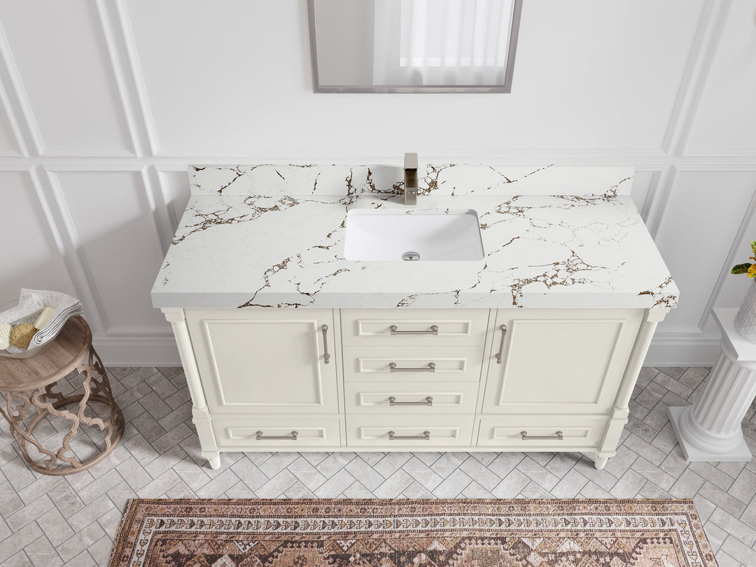 Aberdeen 60 in. W x 22 in. D Single Sink Bathroom Vanity