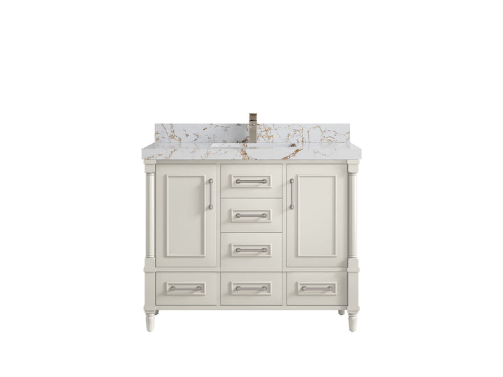 Aberdeen 42 in. W x 22 in. D Single Sink Bathroom Vanity - photo 36