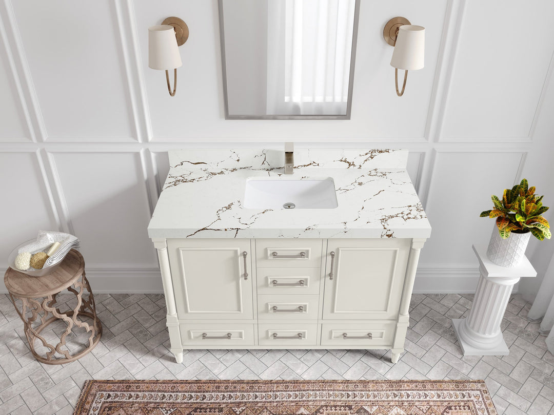 Aberdeen 48 in. W x 22 in. D Single Sink Bathroom Vanity