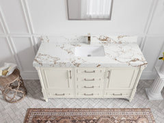 Aberdeen 60 in. W x 22 in. D Single Sink Bathroom Vanity - photo 38