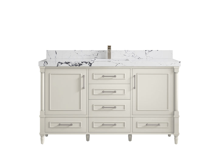 Aberdeen 60 in. W x 22 in. D Single Sink Bathroom Vanity - photo 41