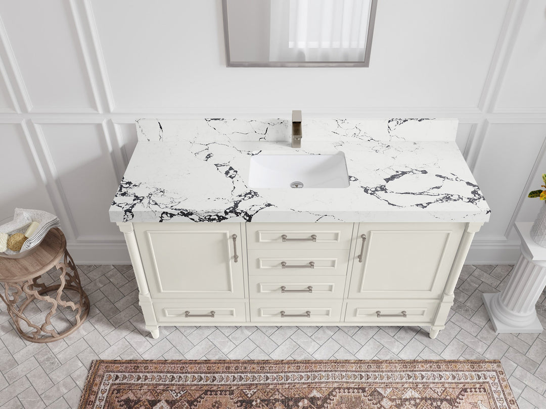 Aberdeen 60 in. W x 22 in. D Single Sink Bathroom Vanity
