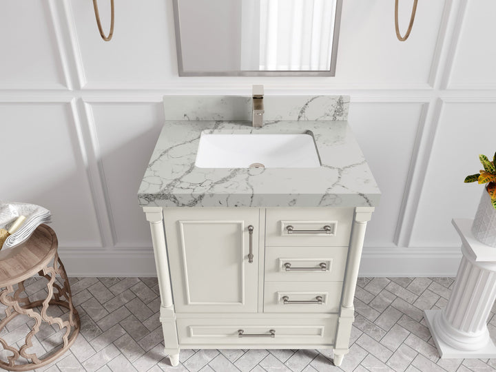 Aberdeen 30 in. W x 22 in. D Single Sink Bathroom Vanity - photo 43