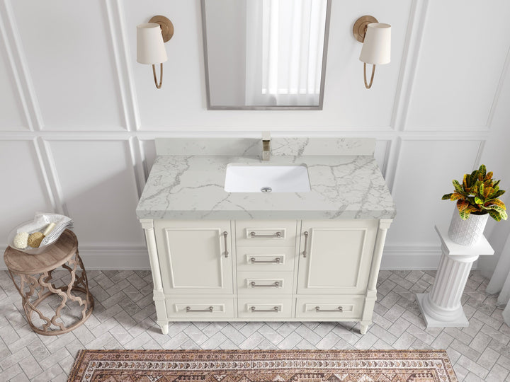 Aberdeen 48 in. W x 22 in. D Single Sink Bathroom Vanity - photo 42