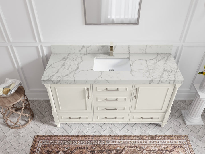 Aberdeen 60 in. W x 22 in. D Single Sink Bathroom Vanity - photo 42
