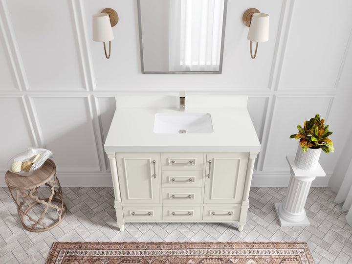 Aberdeen 42 in. W x 22 in. D Single Sink Bathroom Vanity - photo 41