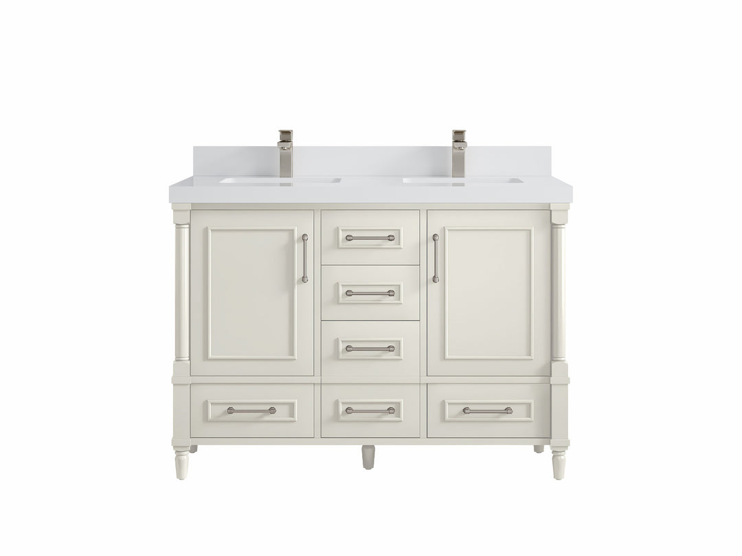 Aberdeen 48 in. W x 22 in. D Double Sink Bathroom Vanity