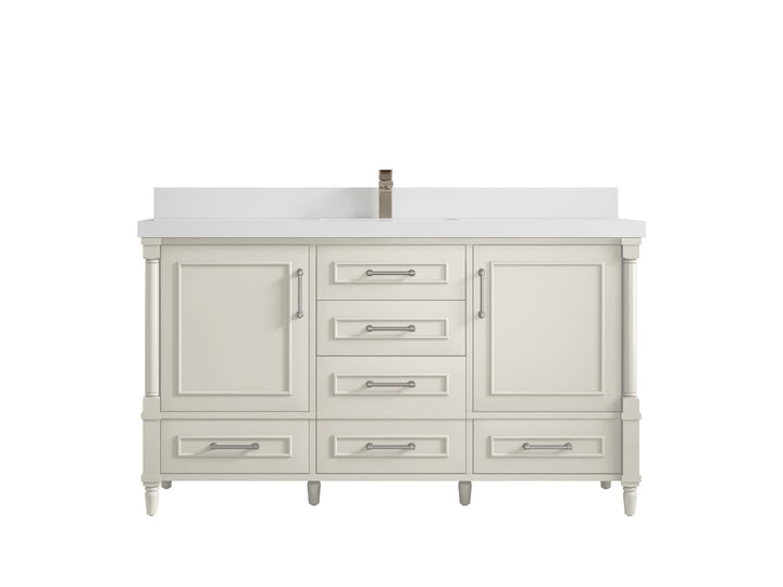 Aberdeen 60 in. W x 22 in. D Single Sink Bathroom Vanity - photo 45