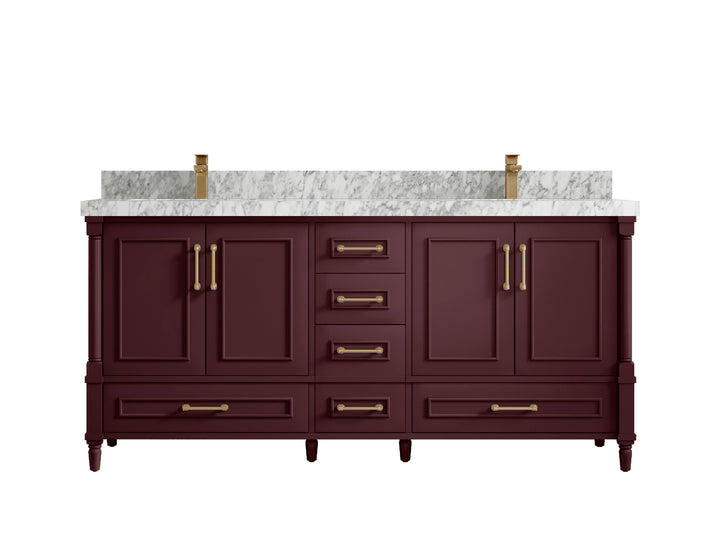 Aberdeen 72 in. W x 22 in. D Double Sink Bathroom Vanity - photo 8