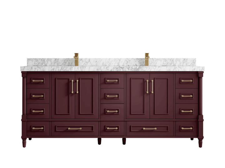 Aberdeen 80 in. W x 22 in. D Double Sink Bathroom Vanity - photo 22