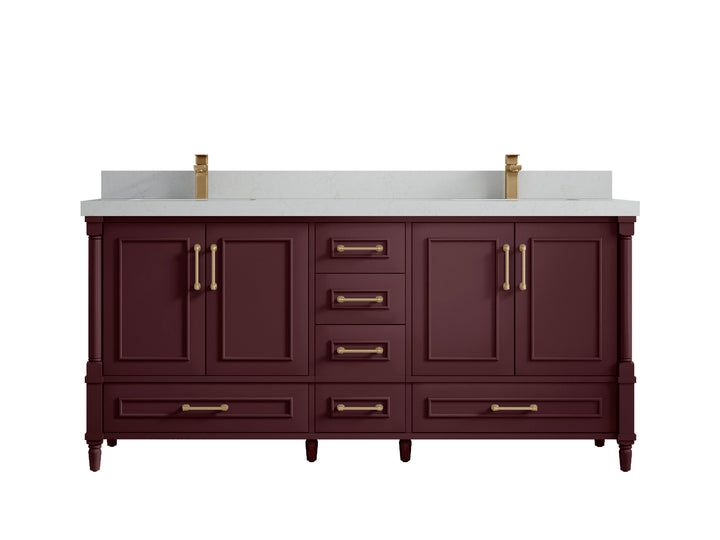 Aberdeen 72 in. W x 22 in. D Double Sink Bathroom Vanity - photo 10