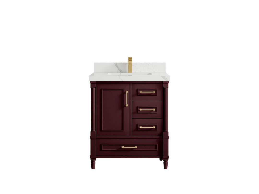 Aberdeen 30 in. W x 22 in. D Single Sink Bathroom Vanity