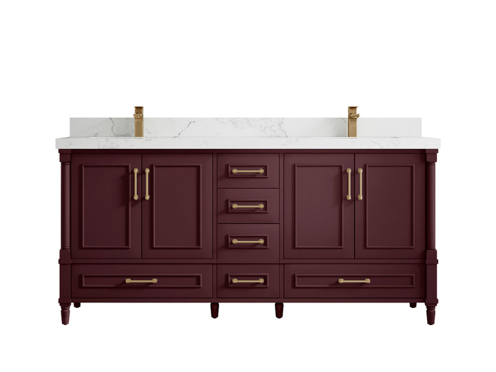 Aberdeen 72 in. W x 22 in. D Double Sink Bathroom Vanity - photo 18