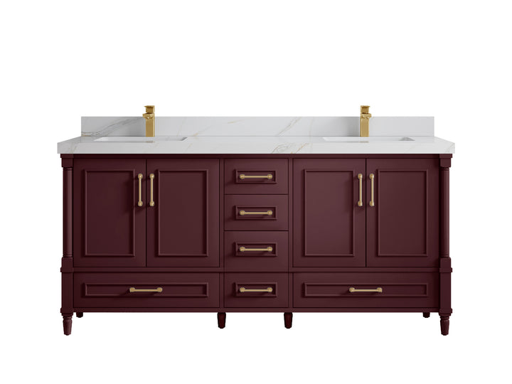 Aberdeen 72 in. W x 22 in. D Double Sink Bathroom Vanity - photo 22