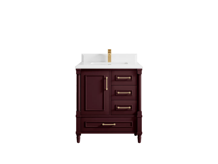 Aberdeen 30 in. W x 22 in. D Single Sink Bathroom Vanity - photo 28