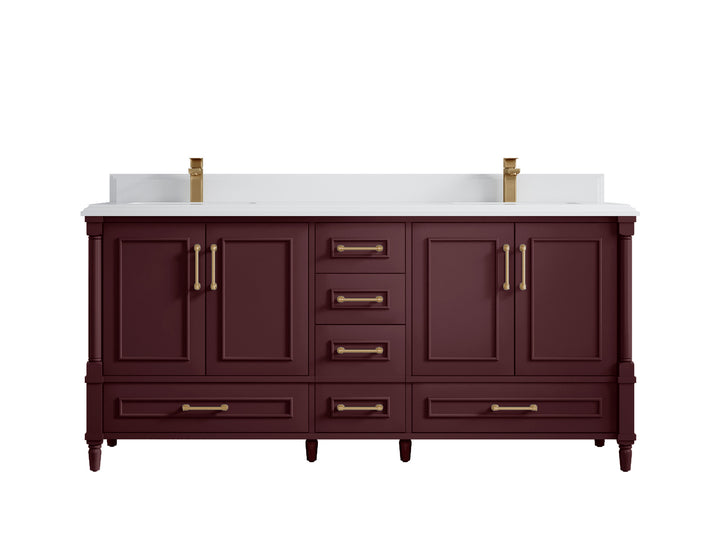Aberdeen 72 in. W x 22 in. D Double Sink Bathroom Vanity - photo 28
