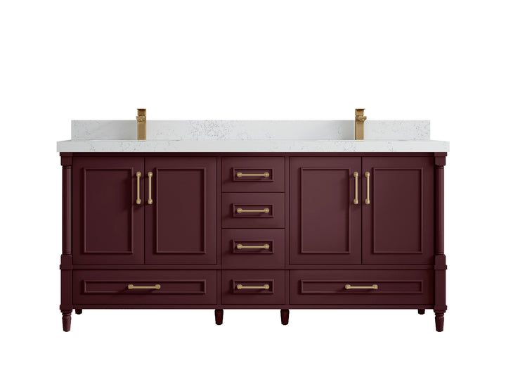 Aberdeen 72 in. W x 22 in. D Double Sink Bathroom Vanity - photo 30