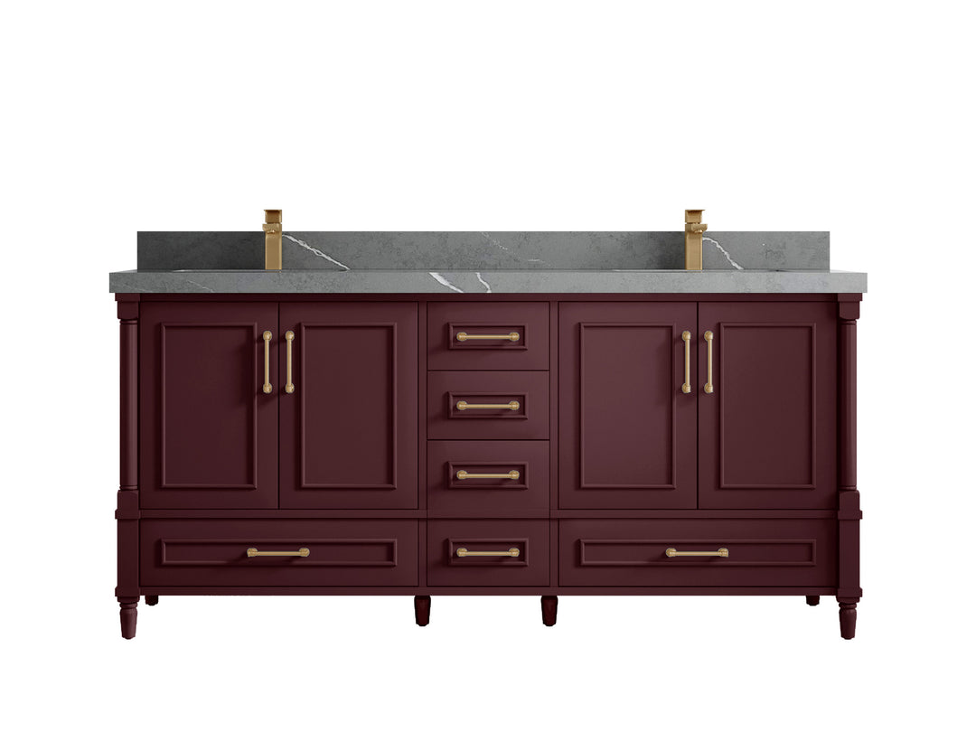 Aberdeen 72 in. W x 22 in. D Double Sink Bathroom Vanity
