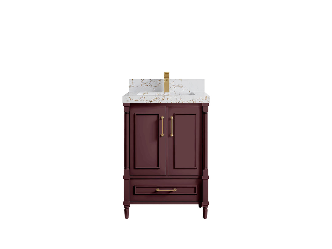 Aberdeen 24 in. W x 22 in. D Single Sink Bathroom Vanity