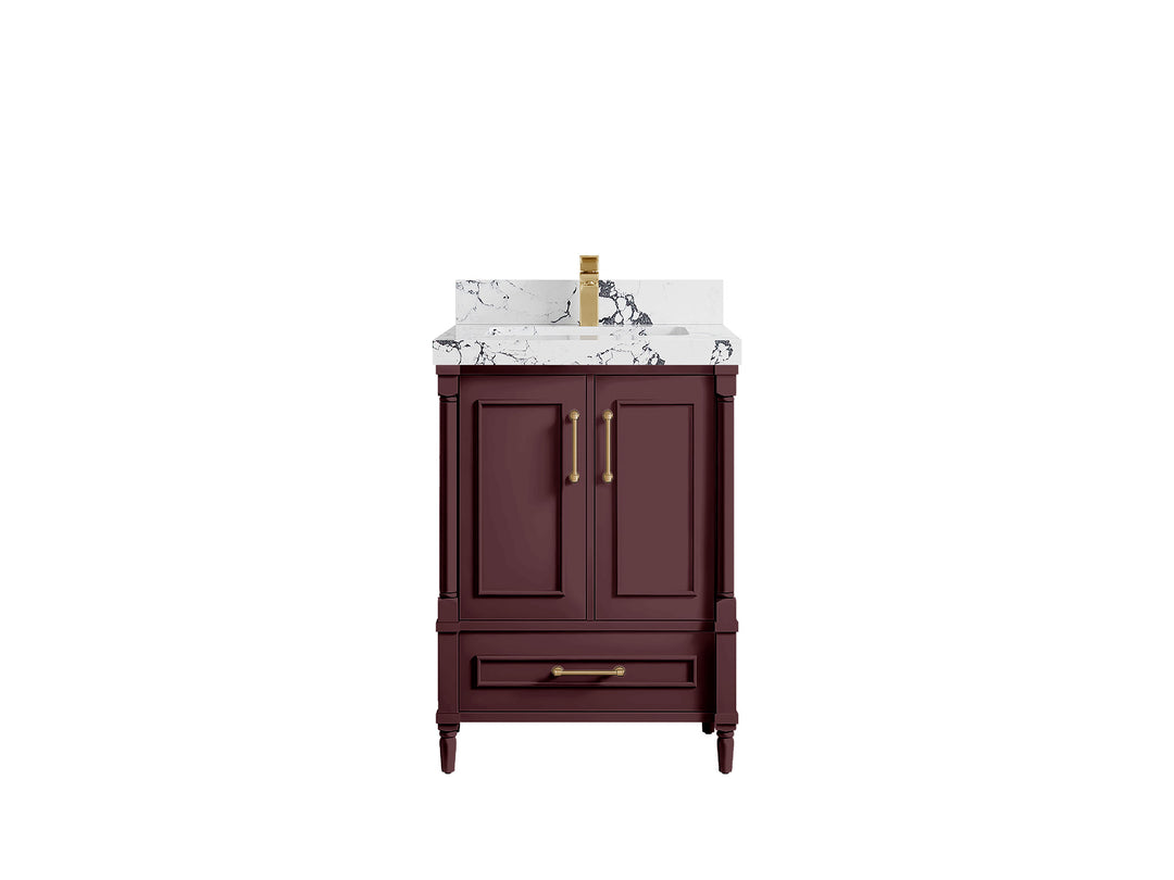 Aberdeen 24 in. W x 22 in. D Single Sink Bathroom Vanity