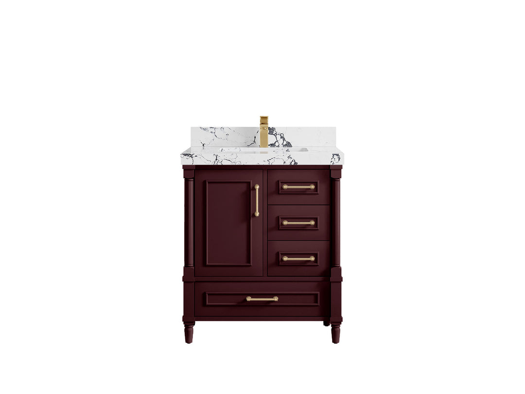Aberdeen 30 in. W x 22 in. D Single Sink Bathroom Vanity