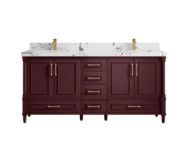 Aberdeen 72 in. W x 22 in. D Double Sink Bathroom Vanity - photo 40