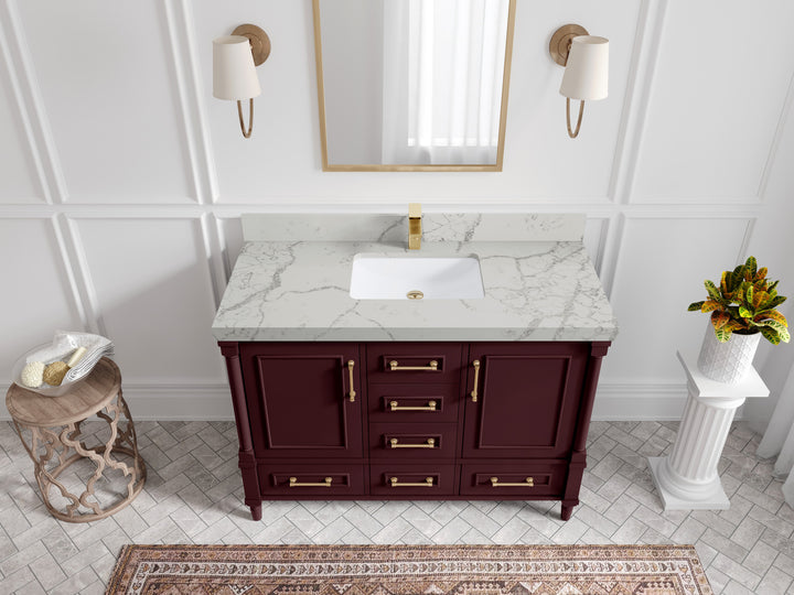 Aberdeen 48 in. W x 22 in. D Single Sink Bathroom Vanity - photo 41
