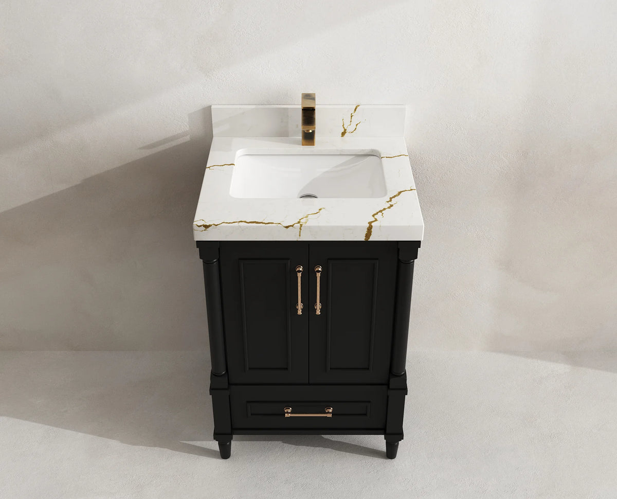 Aberdeen 24 in. W x 22 in. D Single Sink Bathroom Vanity
