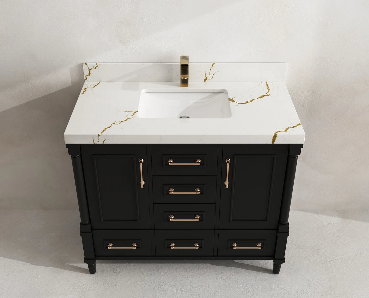 Aberdeen 42 in. W x 22 in. D Single Sink Bathroom Vanity