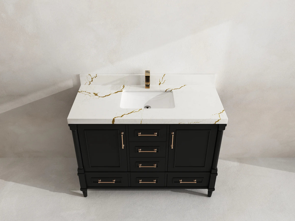 Aberdeen 48 in. W x 22 in. D Single Sink Bathroom Vanity