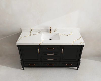 Aberdeen 60 in. W x 22 in. D Single Sink Bathroom Vanity