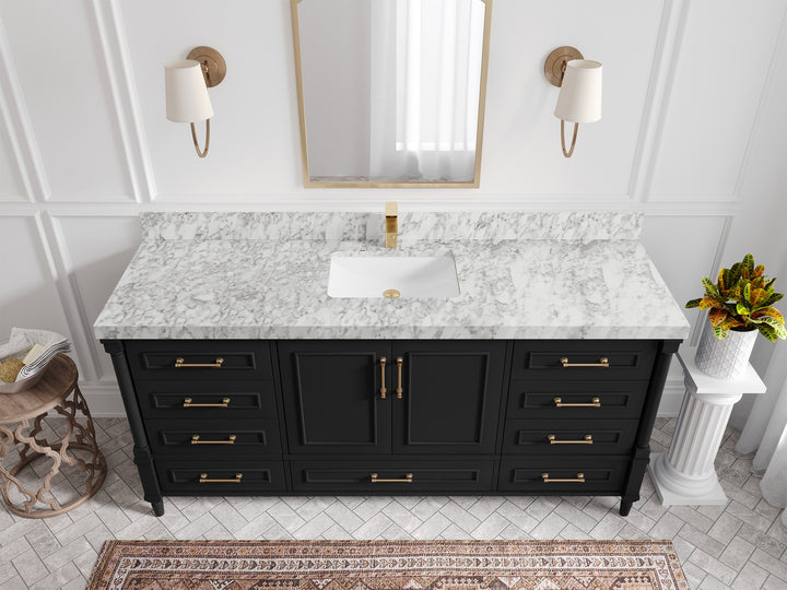 Aberdeen 72 in. W x 22 in. D Single Sink Bathroom Vanity - photo 17