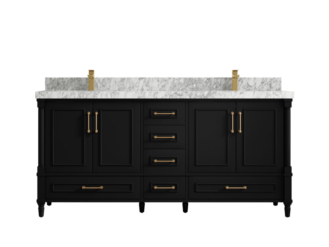 Aberdeen 72 in. W x 22 in. D Double Sink Bathroom Vanity
