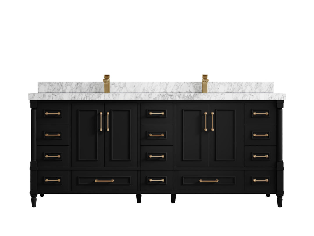 Aberdeen 80 in. W x 22 in. D Double Sink Bathroom Vanity
