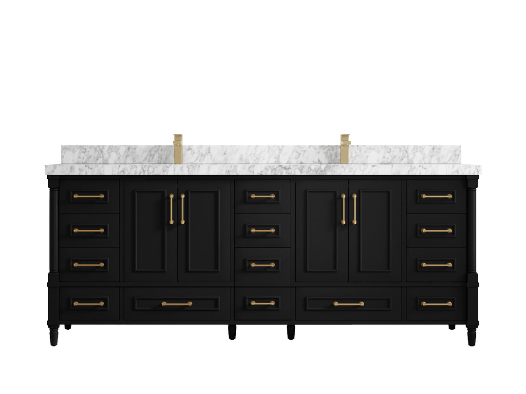 Aberdeen 84 in. W x 22 in. D Double Sink Bathroom Vanity