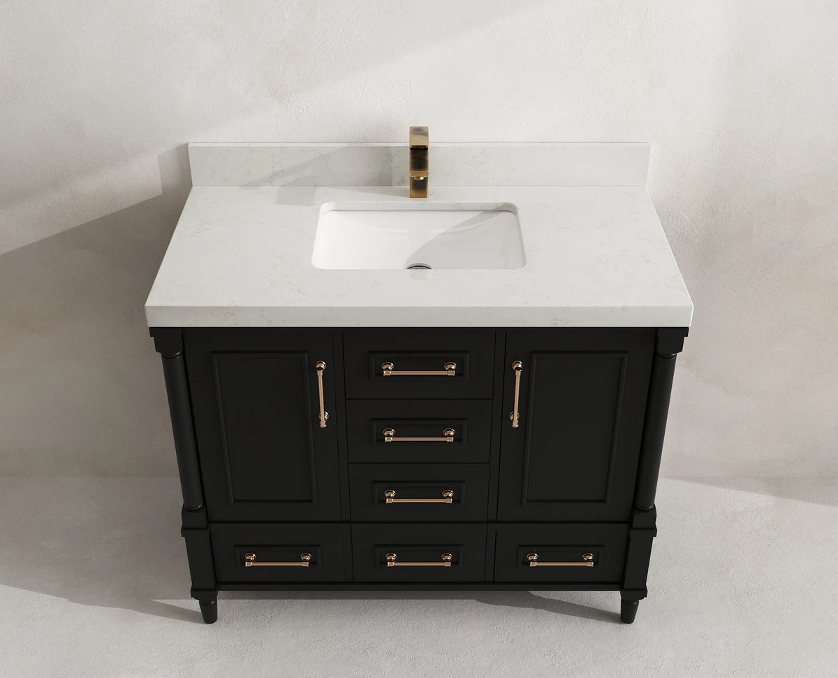 Aberdeen 42 in. W x 22 in. D Single Sink Bathroom Vanity