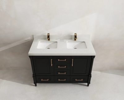Aberdeen 48 in. W x 22 in. D Double Sink Bathroom Vanity