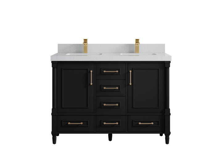 Aberdeen 48 in. W x 22 in. D Double Sink Bathroom Vanity - photo 8